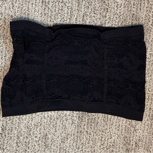 Black Lace Tube Top